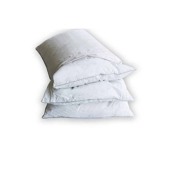 All Season 100 New Zealand Wool Quilted 3 in 1 Pillow White On